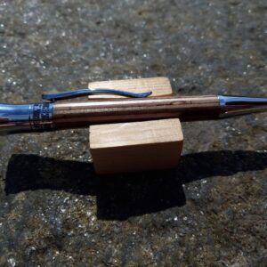 Birch ply Rollerball with Chrome