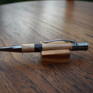 Lakewood and Mahogany rollerball with Chrome