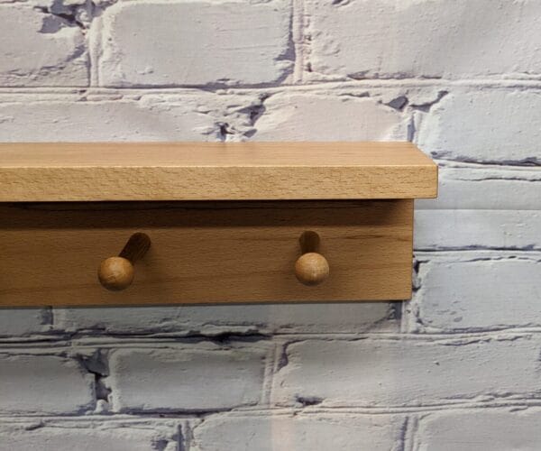 Shaker coat rack