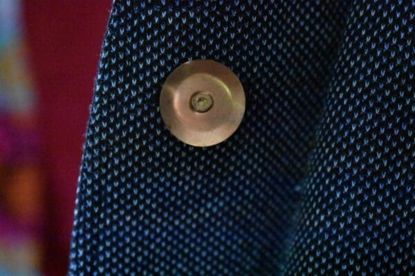 Copper Rose Lapel Pin - Image 4
